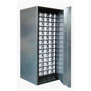 Safe with Safe Deposit Lockers